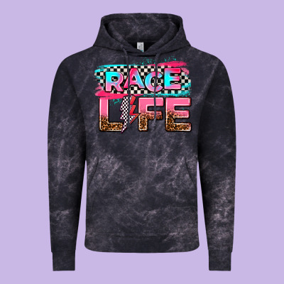 Race Life Vintage Hoodie Designed By Adodesignshop