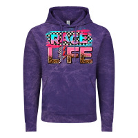 Cloud Purple race life Vintage Hoodie - AdoDesignShop