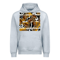 Heather Grey football Urban Hoodie - RanaPortraitStore