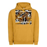 Pigment Peanut Butter football Urban Hoodie - RanaPortraitStore