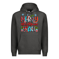 Charcoal Heather merry christmas y'all Premium Hoodie - Zillion Design Studio