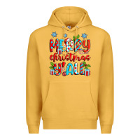Mustard merry christmas y'all Premium Hoodie - Zillion Design Studio