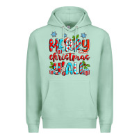 Seafoam merry christmas y'all Premium Hoodie - Zillion Design Studio