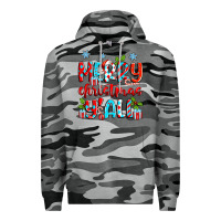 Slate Camo merry christmas y'all Premium Hoodie - Zillion Design Studio