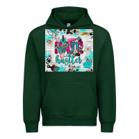 Forest Green hair hustler Urban Hoodie - RanaPortraitStore