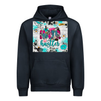 Navy hair hustler Urban Hoodie - RanaPortraitStore
