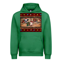 Emerald hohoho christmas cows Urban Hoodie - RanaPortraitStore