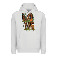 Dove Grey love camping Premium Hoodie - texasbilliewilder
