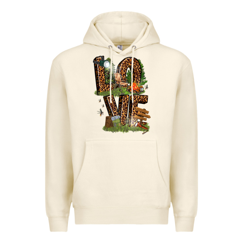 Love Camping Premium Hoodie by texasbilliewilder | Teevron
