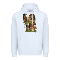 White love camping Premium Hoodie - texasbilliewilder