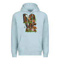 Blue Mist love camping Premium Hoodie - texasbilliewilder