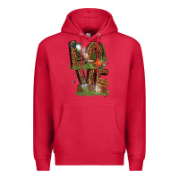 Cardinal love camping Premium Hoodie - texasbilliewilder