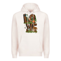 Pale Pink love camping Premium Hoodie - texasbilliewilder