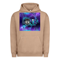 Pigment Burro for the love of the wolves Urban Hoodie - RanaPortraitStore