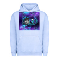 Pigment Grape Ice for the love of the wolves Urban Hoodie - RanaPortraitStore