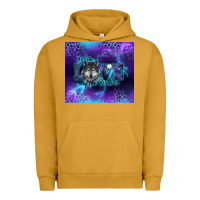 Pigment Peanut Butter for the love of the wolves Urban Hoodie - RanaPortraitStore