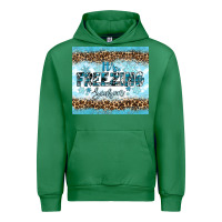 Emerald its freezing Urban Hoodie - RanaPortraitStore