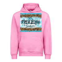 Fuchsia Pink its freezing Urban Hoodie - RanaPortraitStore