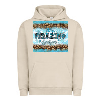 Pigment French Oak its freezing Urban Hoodie - RanaPortraitStore