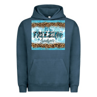 Pigment Midnight Navy its freezing Urban Hoodie - RanaPortraitStore