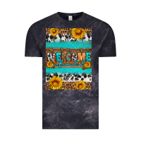 Cloud Black Welcome fall Vintage Tee - Artiststas