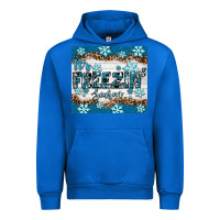 Cobalt it's freezin season Urban Hoodie - RanaPortraitStore