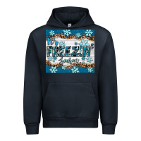 Navy it's freezin season Urban Hoodie - RanaPortraitStore