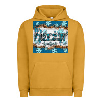 Pigment Peanut Butter it's freezin season Urban Hoodie - RanaPortraitStore