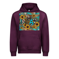 Mauve Wine just pray Urban Hoodie - RanaPortraitStore