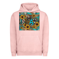 Pigment Salmon just pray Urban Hoodie - RanaPortraitStore