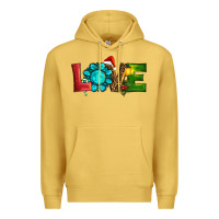 Antique Gold Western Gemstone Christmas Love Premium Hoodie - RanaPortraitStore
