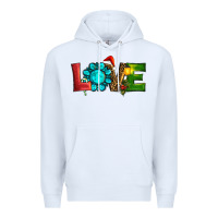 White Western Gemstone Christmas Love Premium Hoodie - RanaPortraitStore