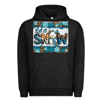 Pigment Black let it snow Urban Hoodie - RanaPortraitStore