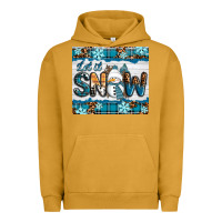 Pigment Peanut Butter let it snow Urban Hoodie - RanaPortraitStore