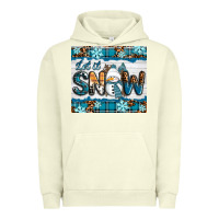 Pigment Pistachio let it snow Urban Hoodie - RanaPortraitStore