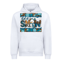 White let it snow Urban Hoodie - RanaPortraitStore