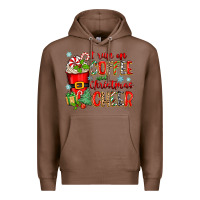 Chestnut i run on coffee and christmas cheer Premium Hoodie - Zillion Design Studio