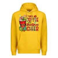 Lemon i run on coffee and christmas cheer Premium Hoodie - Zillion Design Studio
