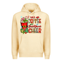 Pina Colada i run on coffee and christmas cheer Premium Hoodie - Zillion Design Studio