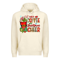Sandshell i run on coffee and christmas cheer Premium Hoodie - Zillion Design Studio