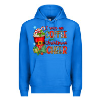 True Royal i run on coffee and christmas cheer Premium Hoodie - Zillion Design Studio