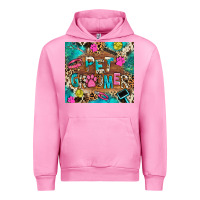 Fuchsia Pink pet groomer Urban Hoodie - RanaPortraitStore