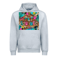 Heather Grey pet groomer Urban Hoodie - RanaPortraitStore