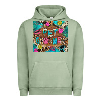 Pigment Oil Green pet groomer Urban Hoodie - RanaPortraitStore