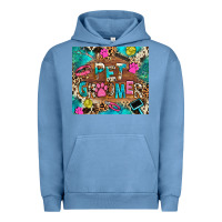 Pigment Pebble Blue pet groomer Urban Hoodie - RanaPortraitStore