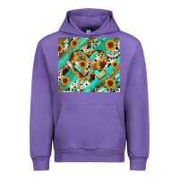 Tulip leopard sunflower hearts Urban Hoodie - RanaPortraitStore