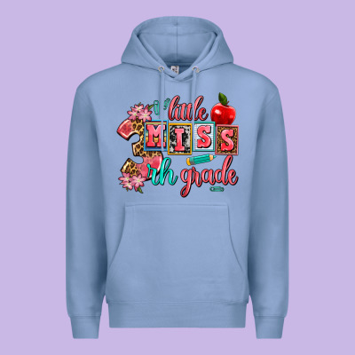 Little Miss 3 Rh   Grade Premium Hoodie Designed By Adodesignshop