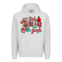 Dove Grey little miss 3 rh   grade Premium Hoodie - AdoDesignShop