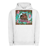 Pigment Lunar Rock mama bear haunting fish floral Urban Hoodie - RanaPortraitStore
