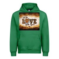 Emerald love of the tigers Urban Hoodie - RanaPortraitStore